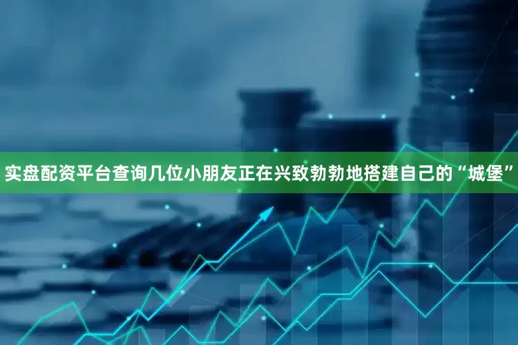 实盘配资平台查询几位小朋友正在兴致勃勃地搭建自己的“城堡”