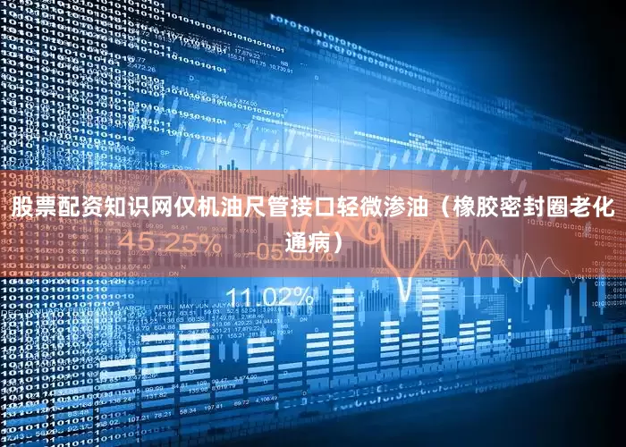 股票配资知识网仅机油尺管接口轻微渗油（橡胶密封圈老化通病）